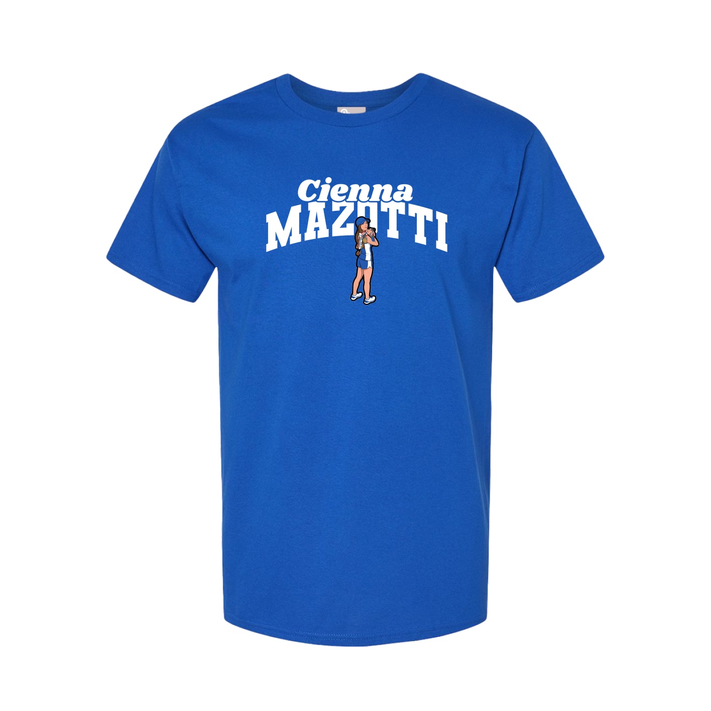Tee — Signature Arch in Royal