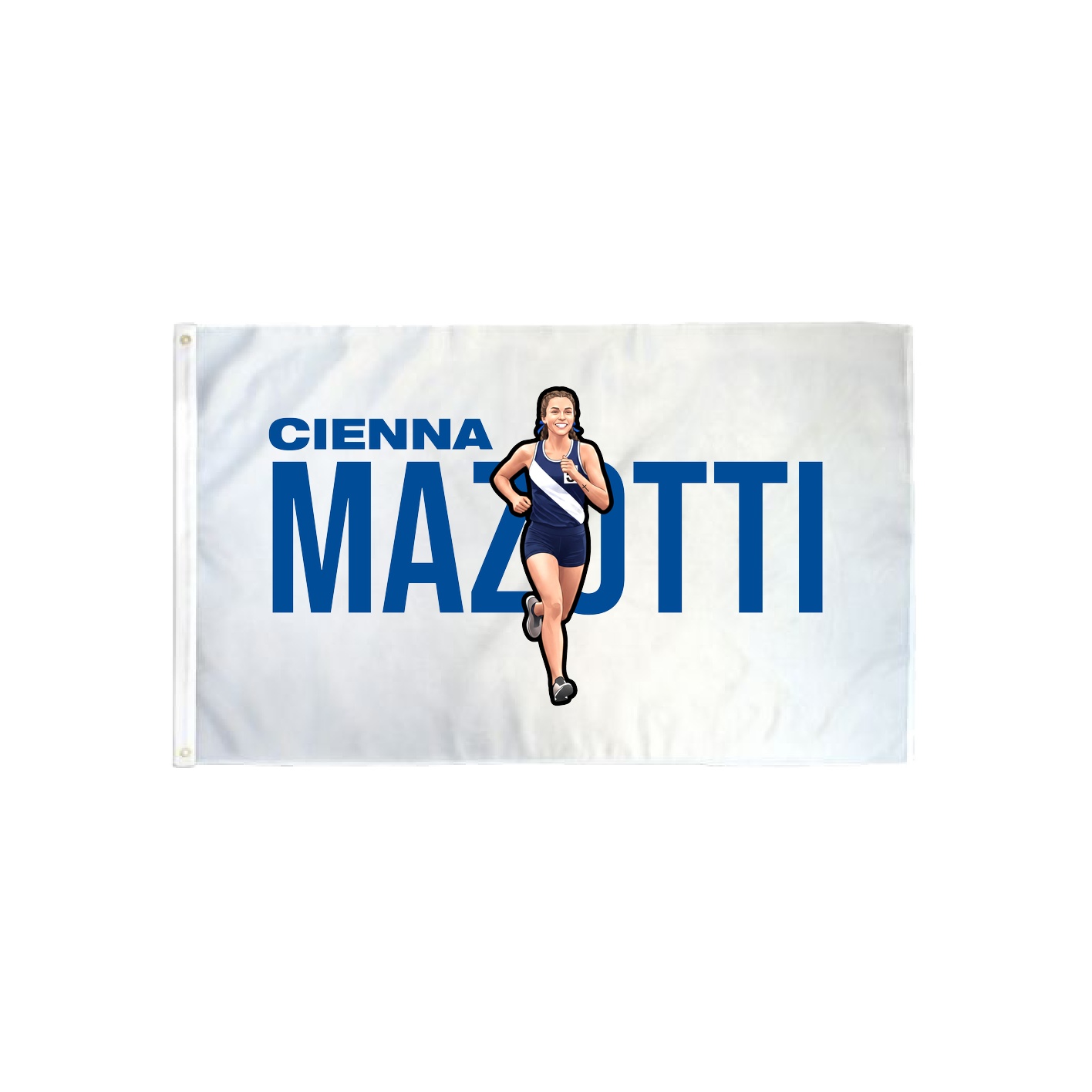 3x5 Flag — Player Name in Classic