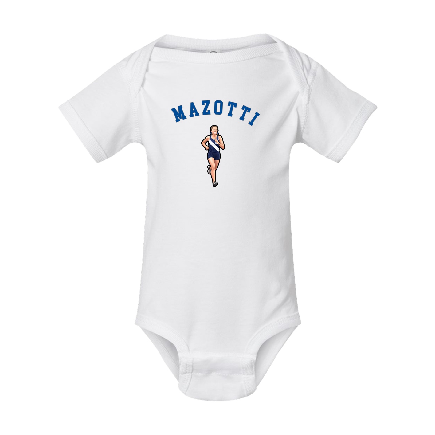 Baby Onesie — Shirsey Arch in White
