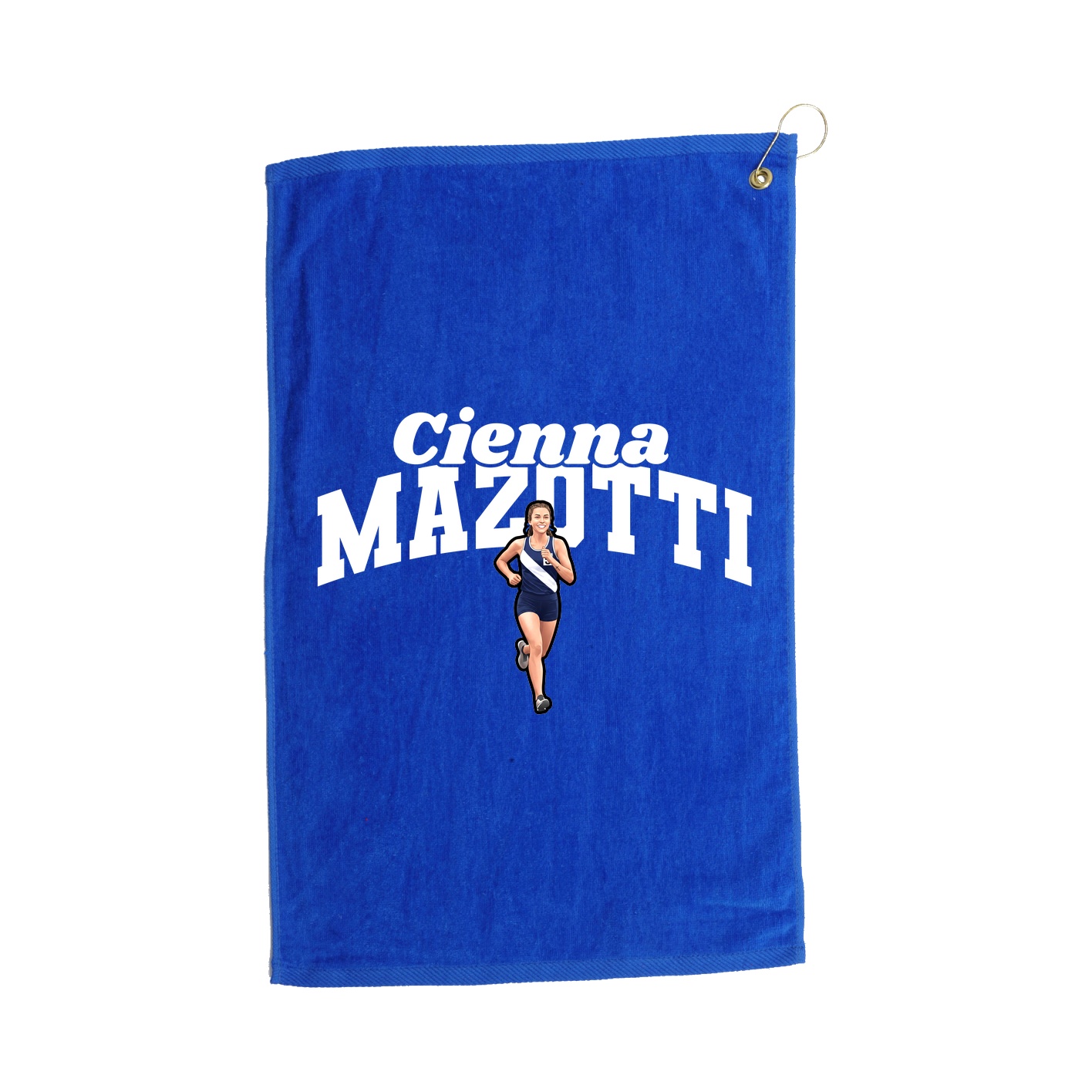Golf Towel — Signature Arch in Royal