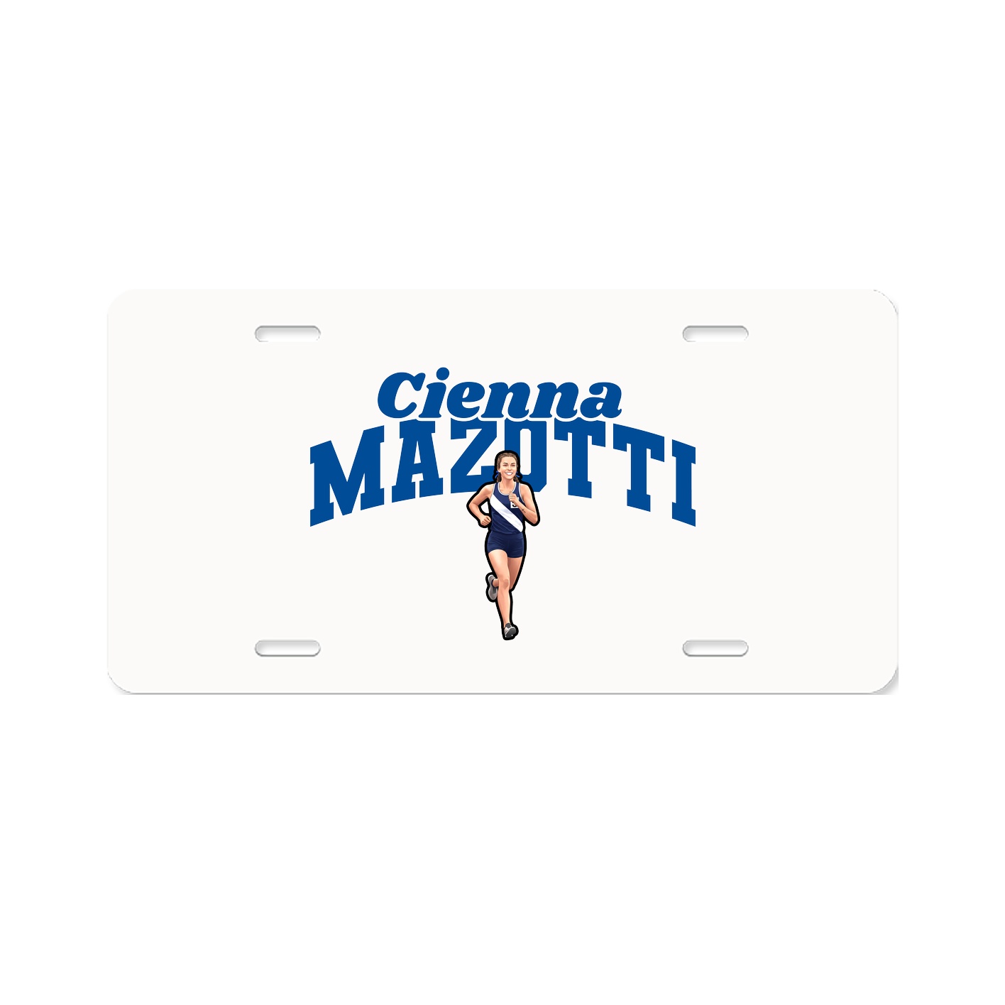 License Plate — Signature Arch in Classic