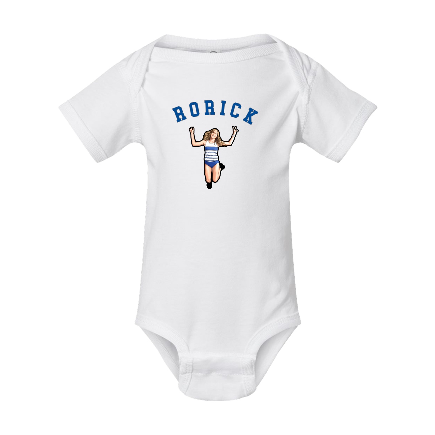 Baby Onesie — Shirsey Arch in White