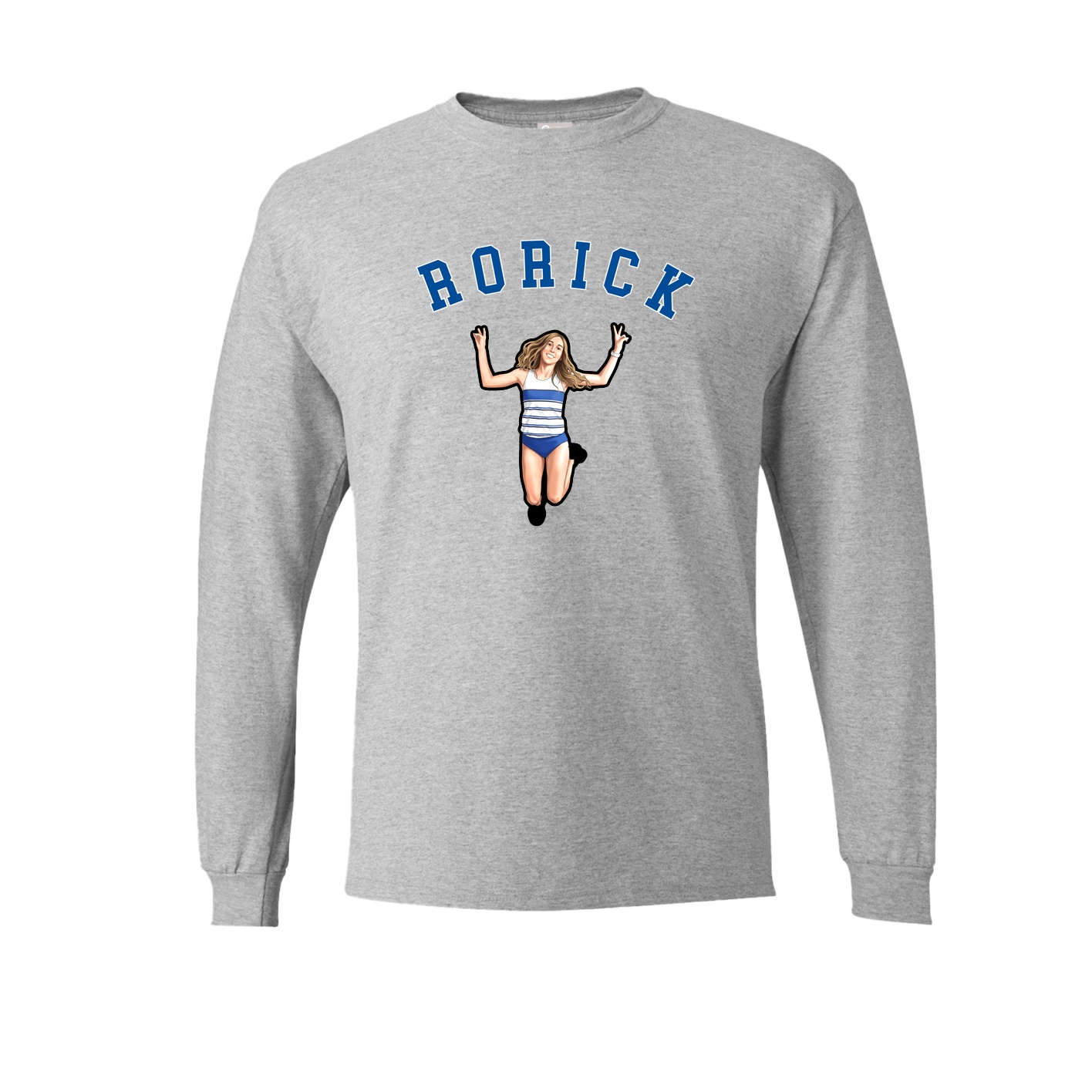 Long Sleeve Tee — Shirsey Arch in Grey