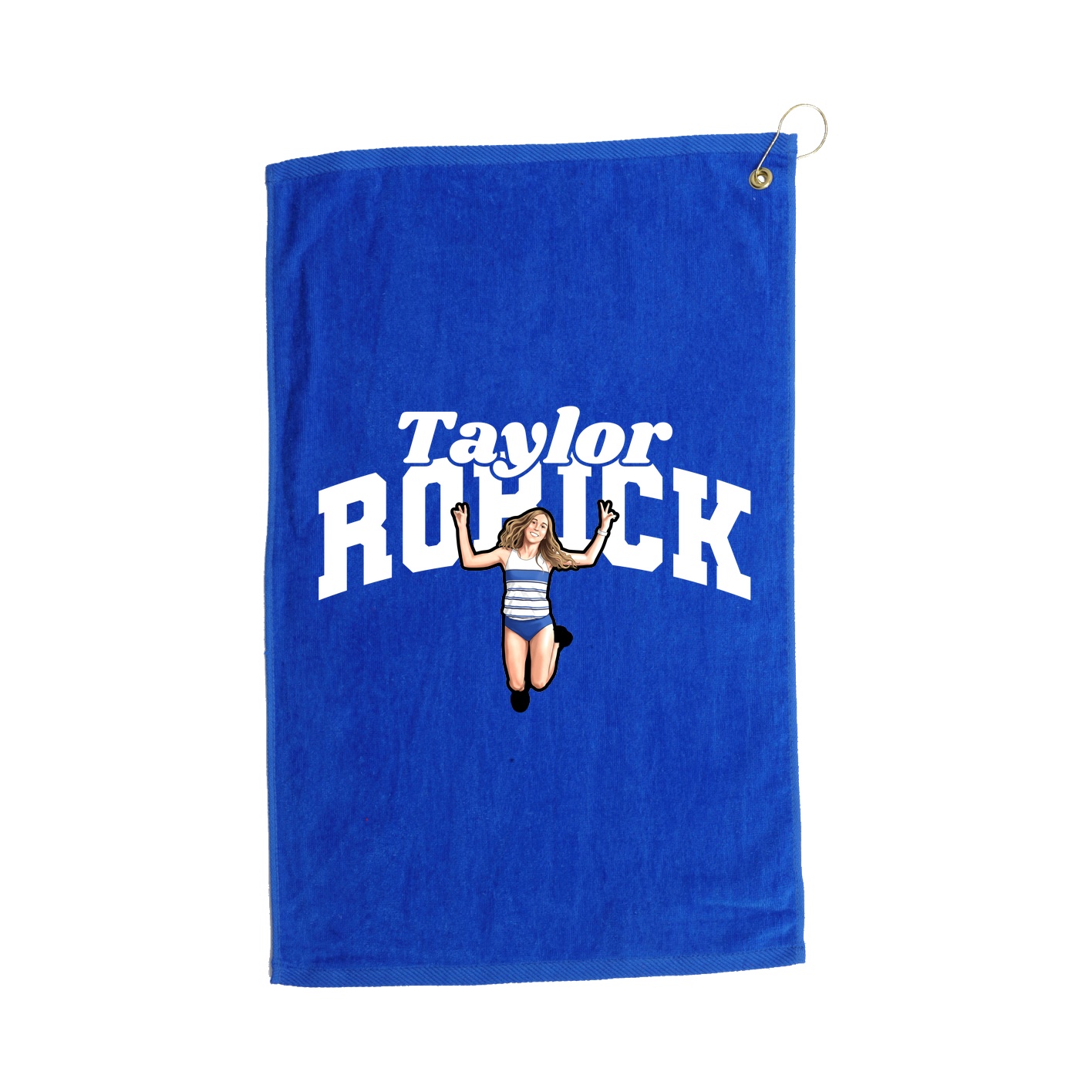 Golf Towel — Signature Arch in Royal