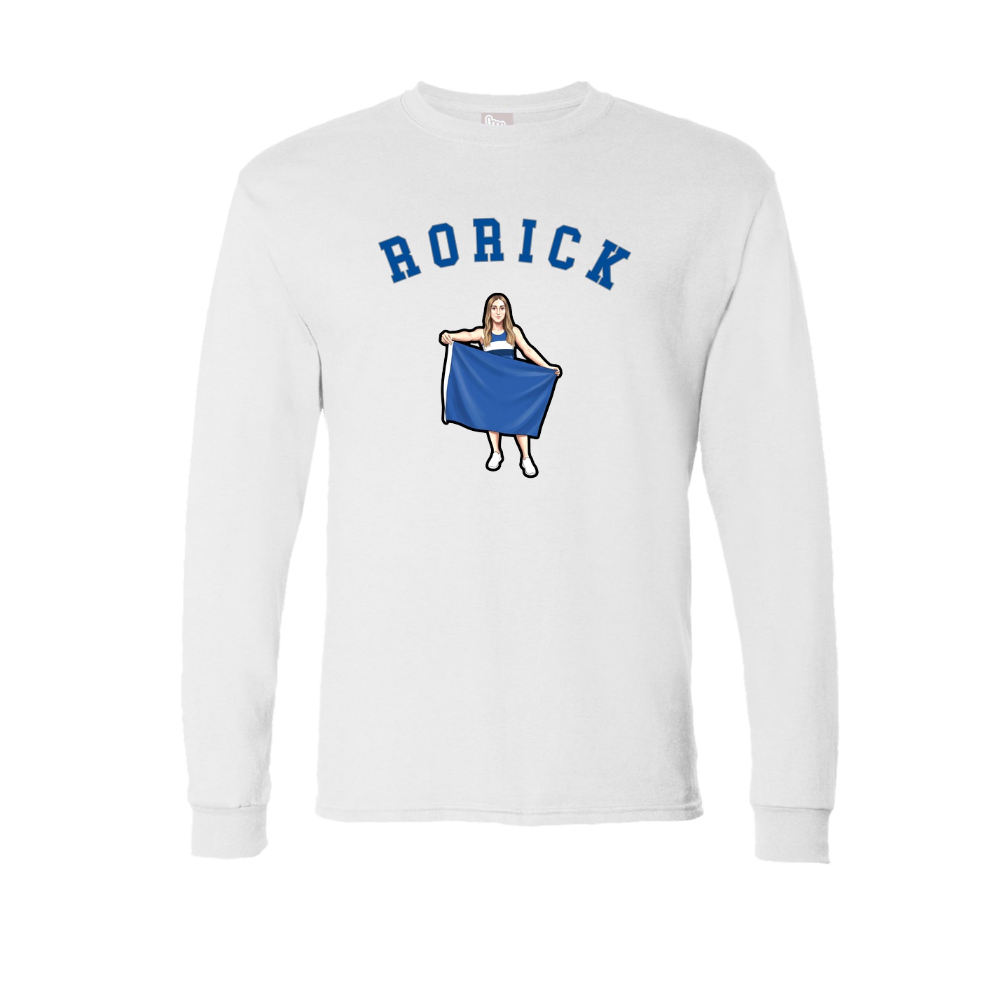 Long Sleeve Tee — Shirsey Arch in White