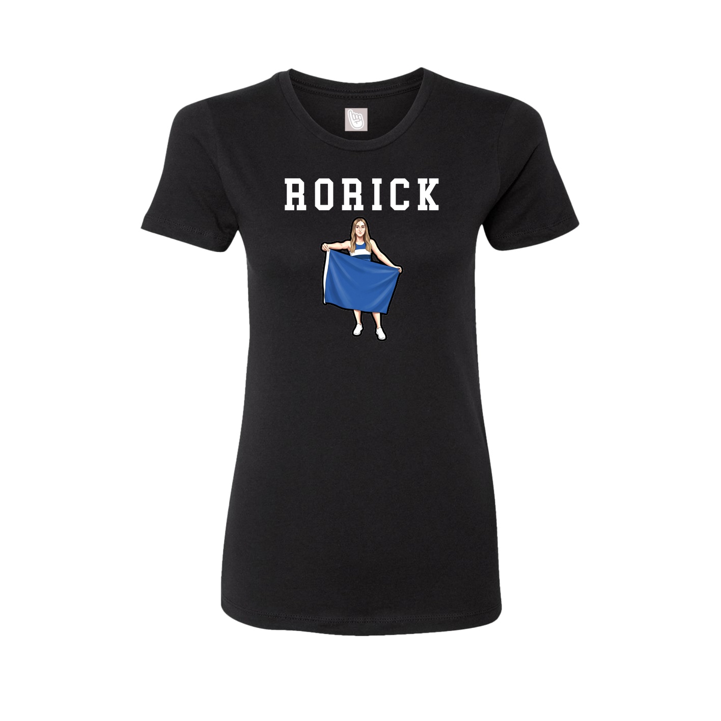 Fitted Women's Tee — Shirsey in Black
