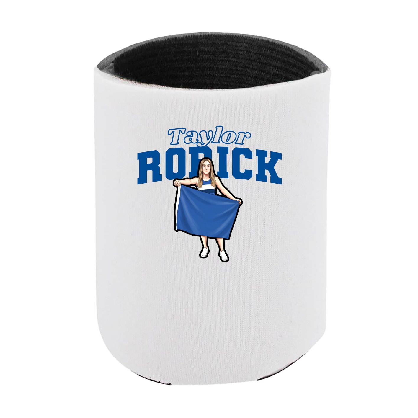 Can Holder — Name Arch in White