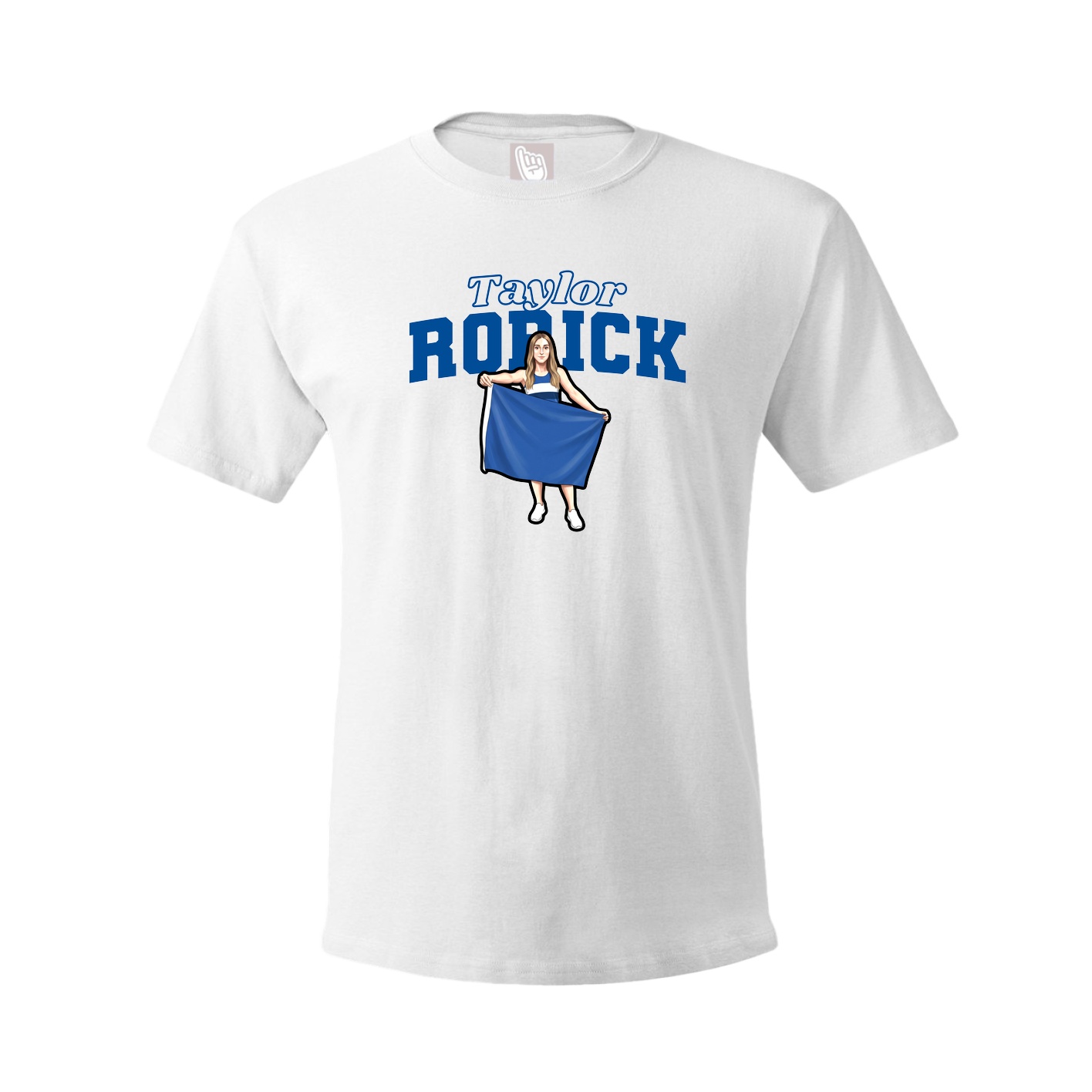 Tee — Name Arch in White