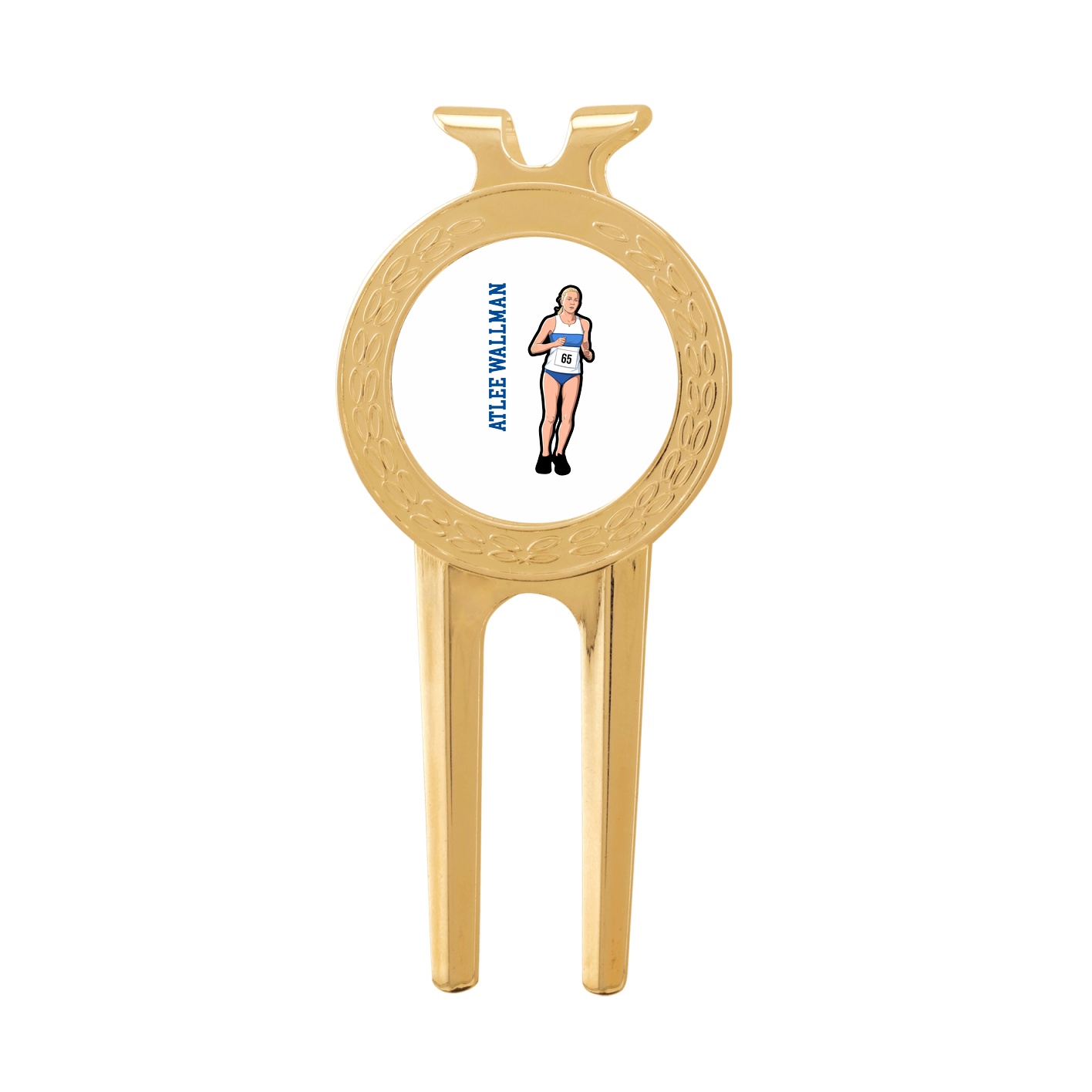 Divot Tool with Ball Marker — Name Vertical in Classic