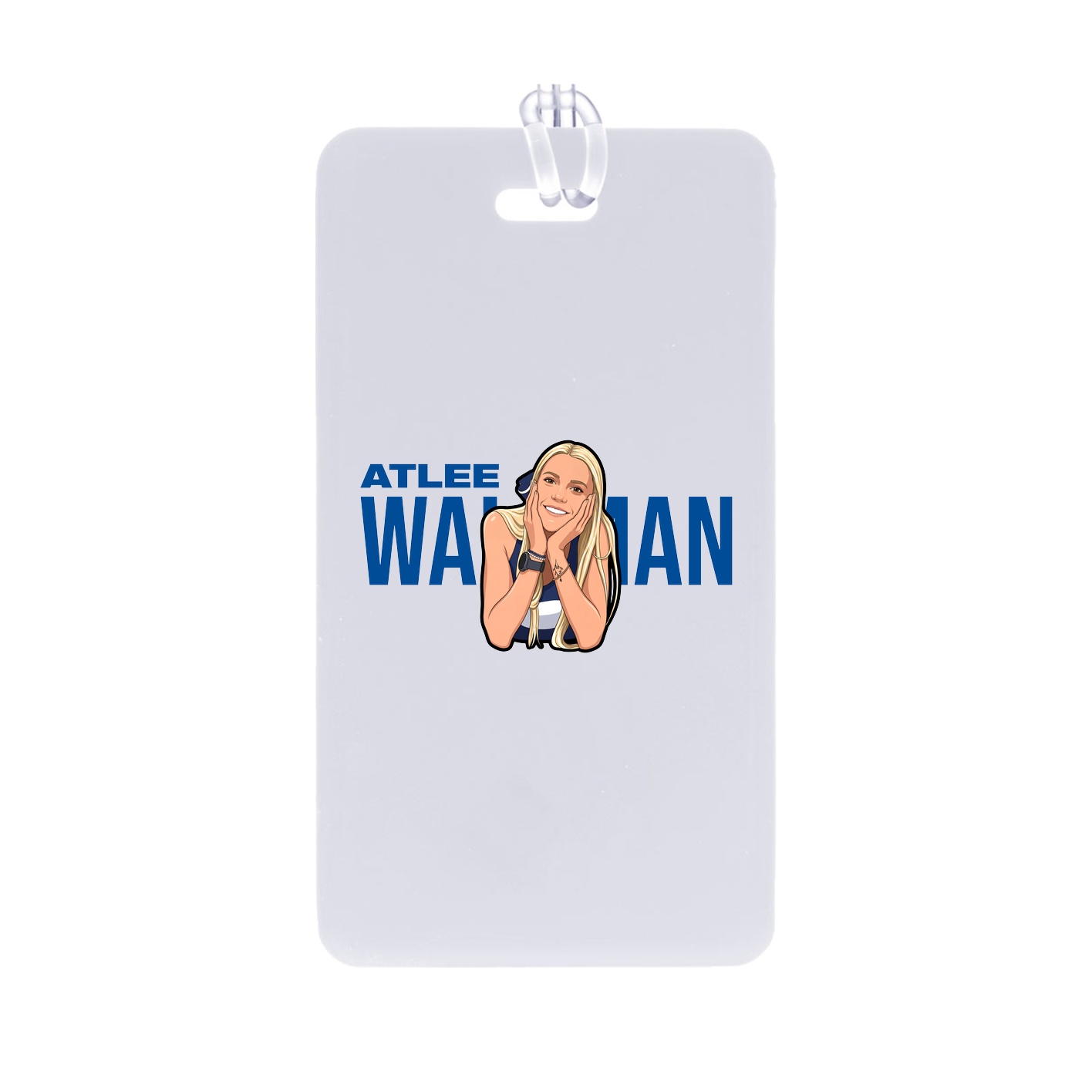 Bag Tag — Player Name in Classic