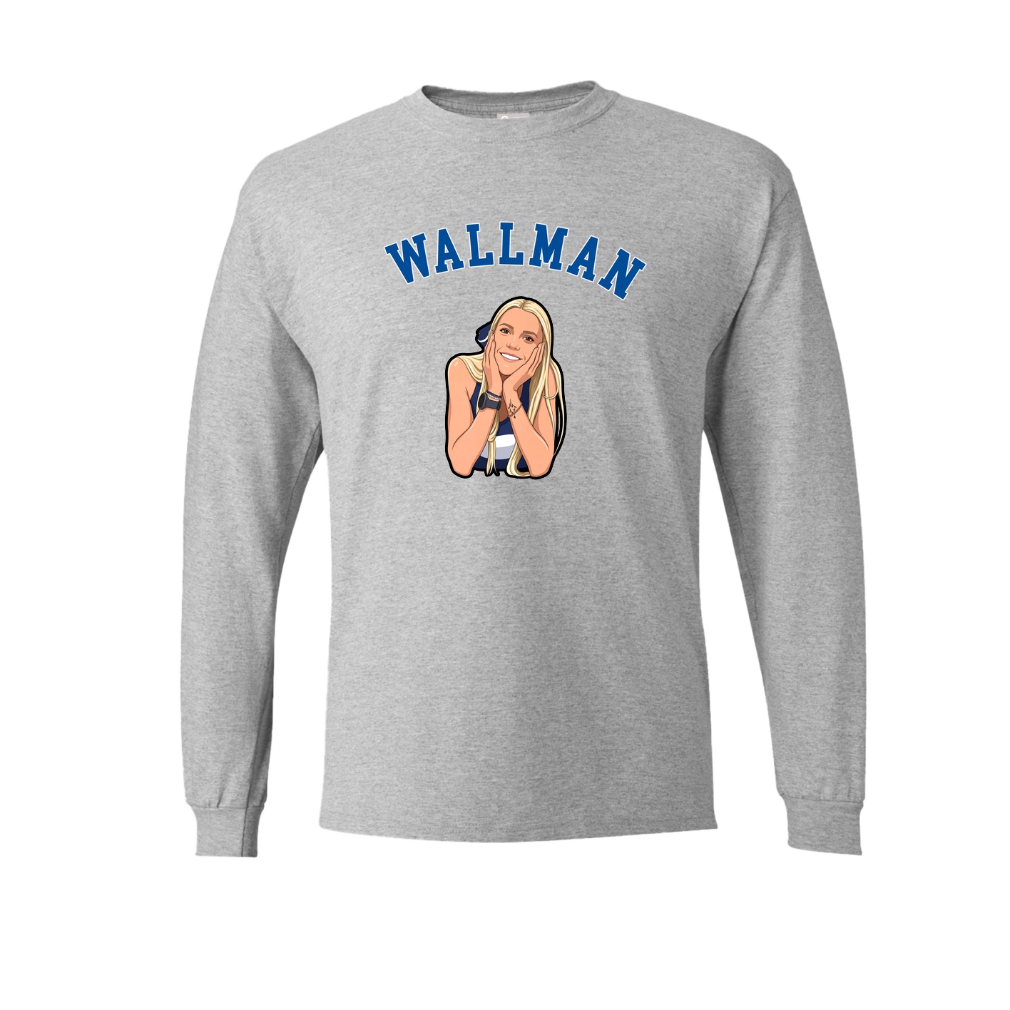 Long Sleeve Tee — Shirsey Arch in Grey