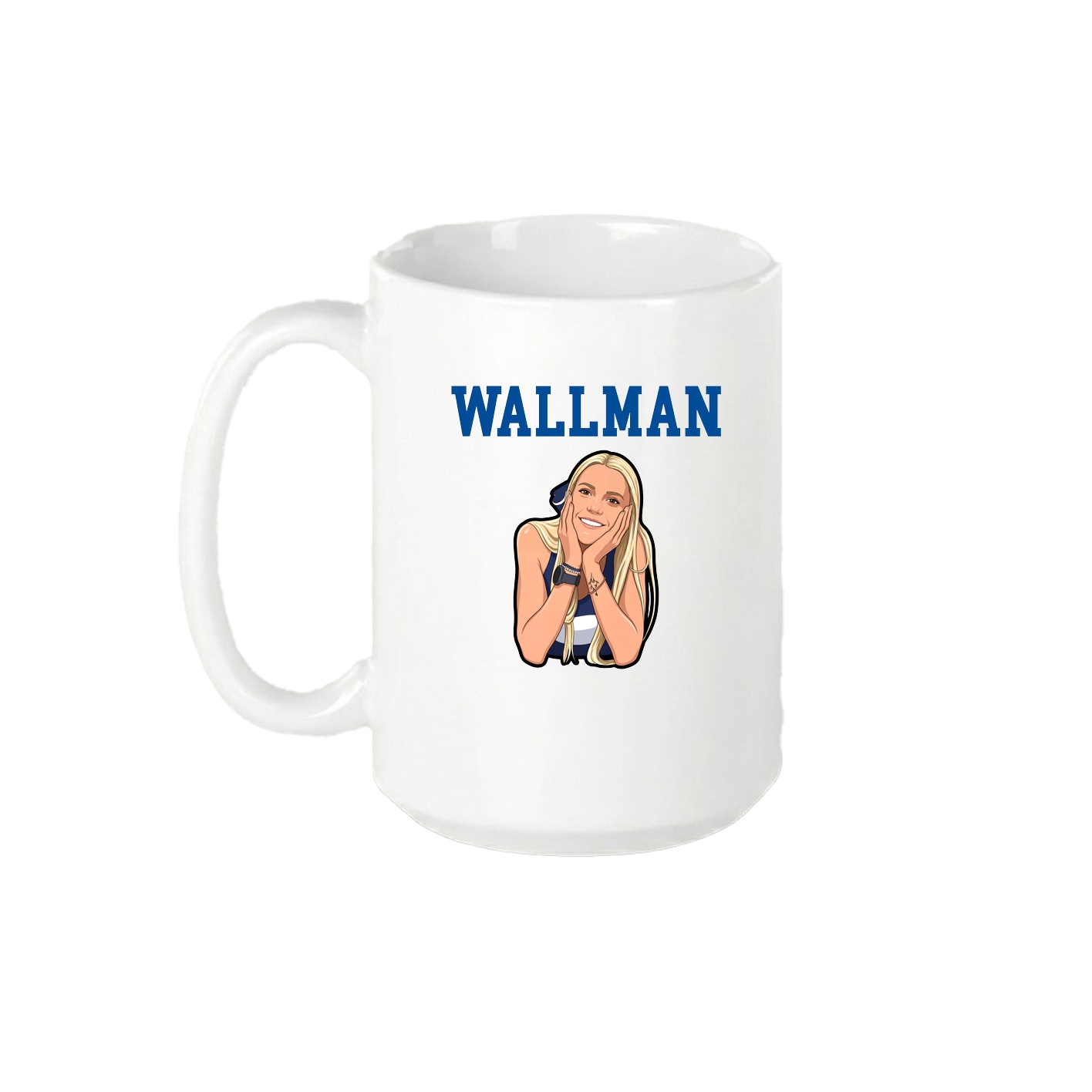 15oz Coffee Mug — Shirsey in White