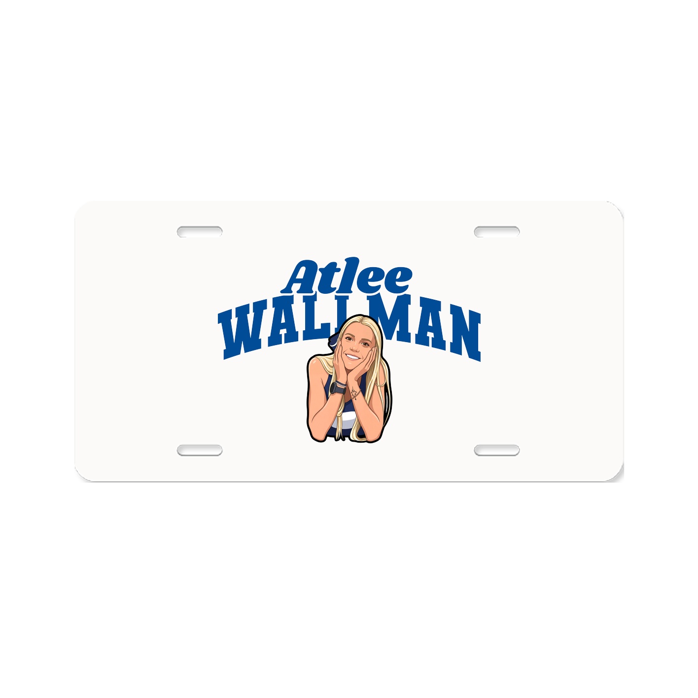 License Plate — Signature Arch in Classic