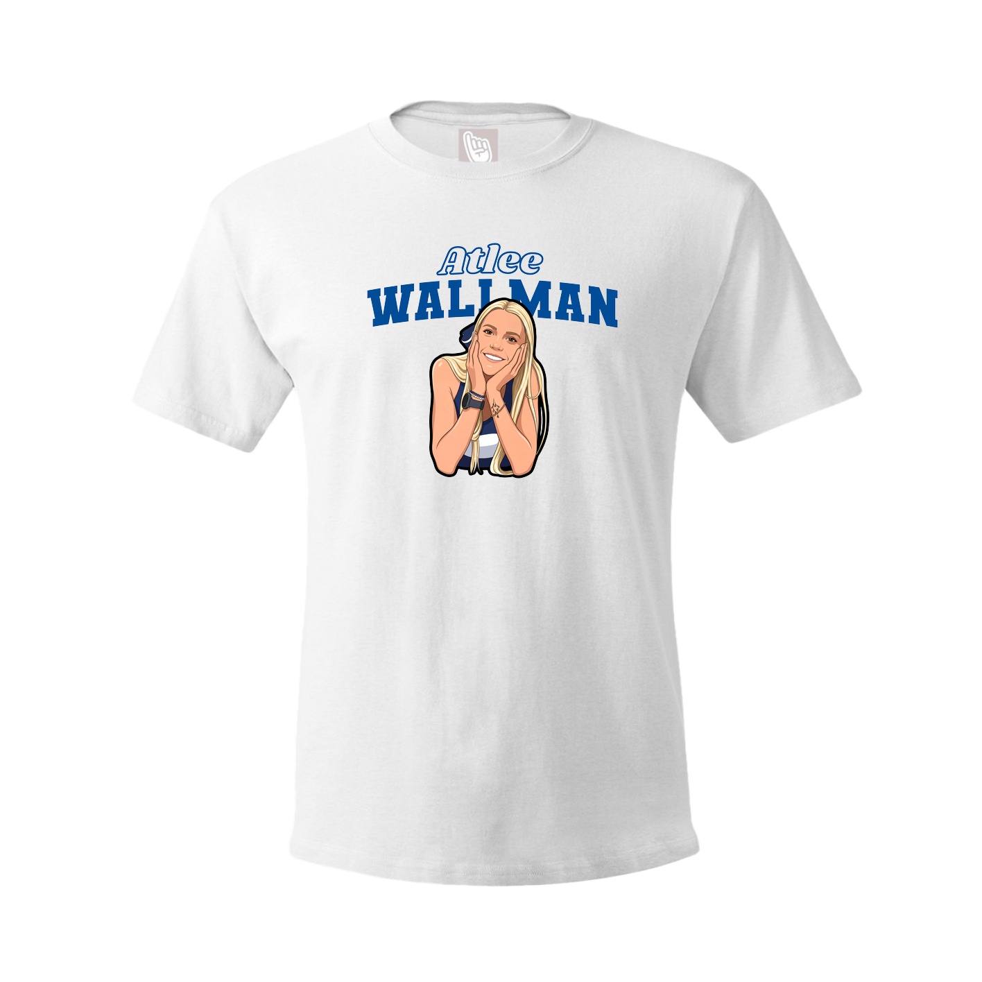 Tee — Name Arch in White
