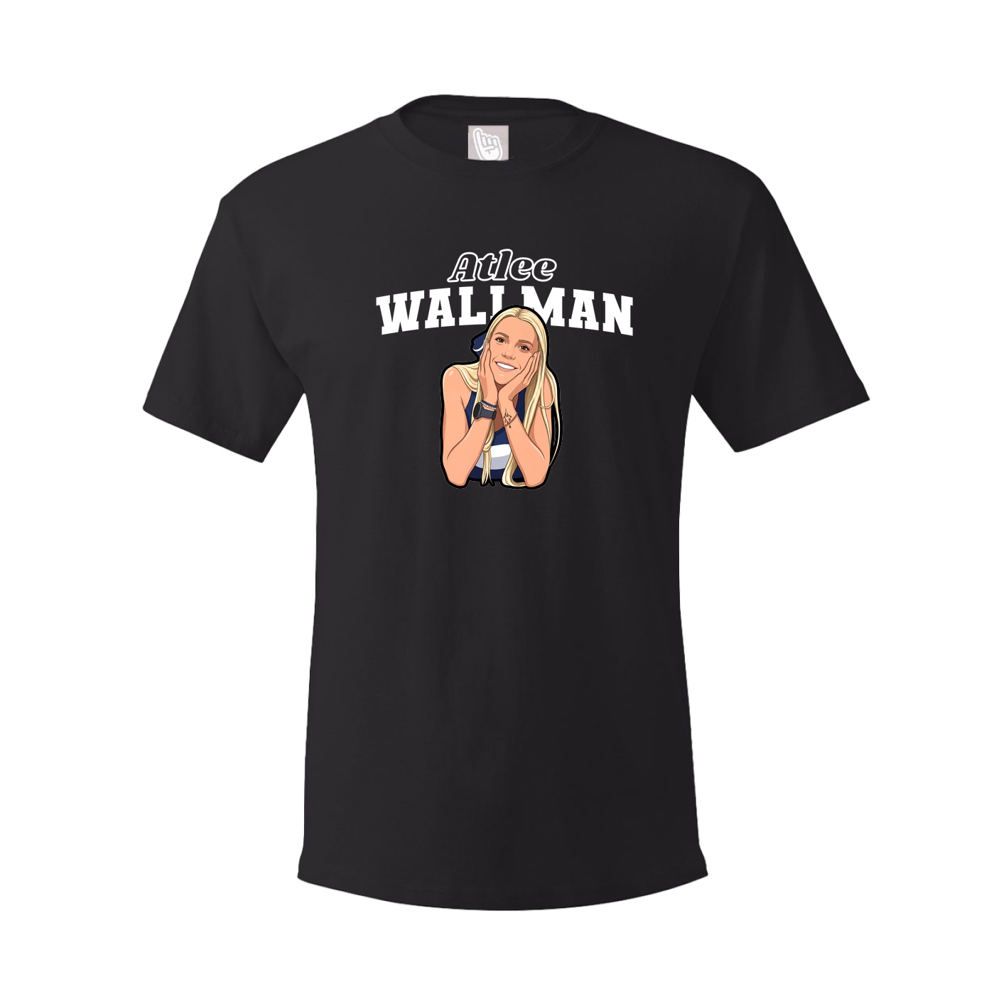 Youth Tee — Name Arch in Black