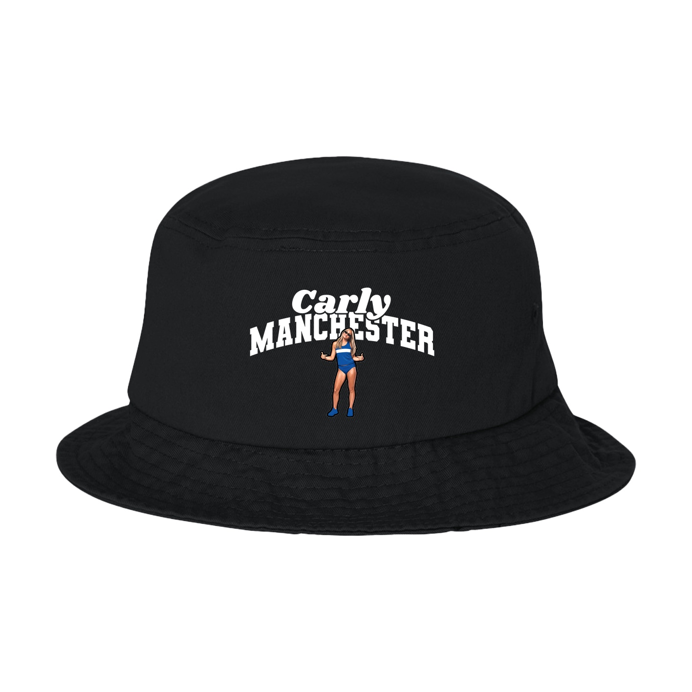 Bucket Cap — Signature Arch in Black
