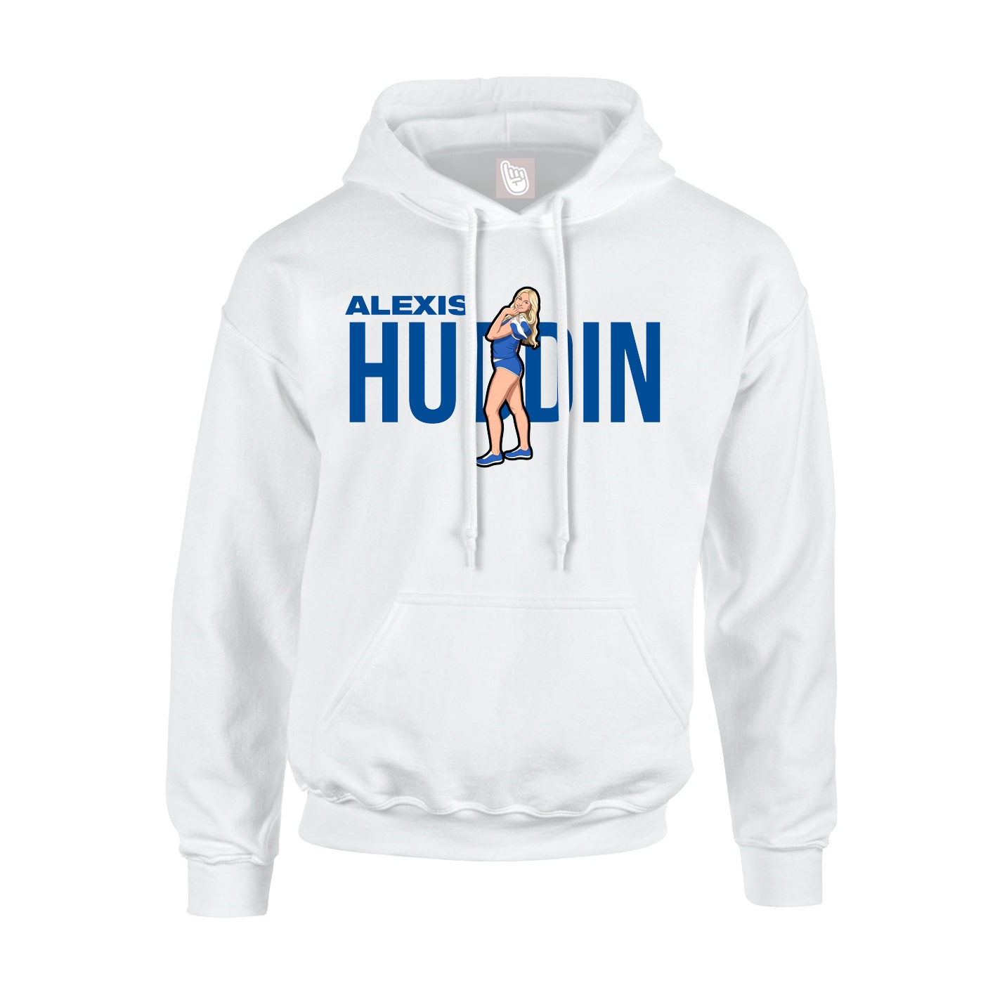 Hoodie — Player Name in White