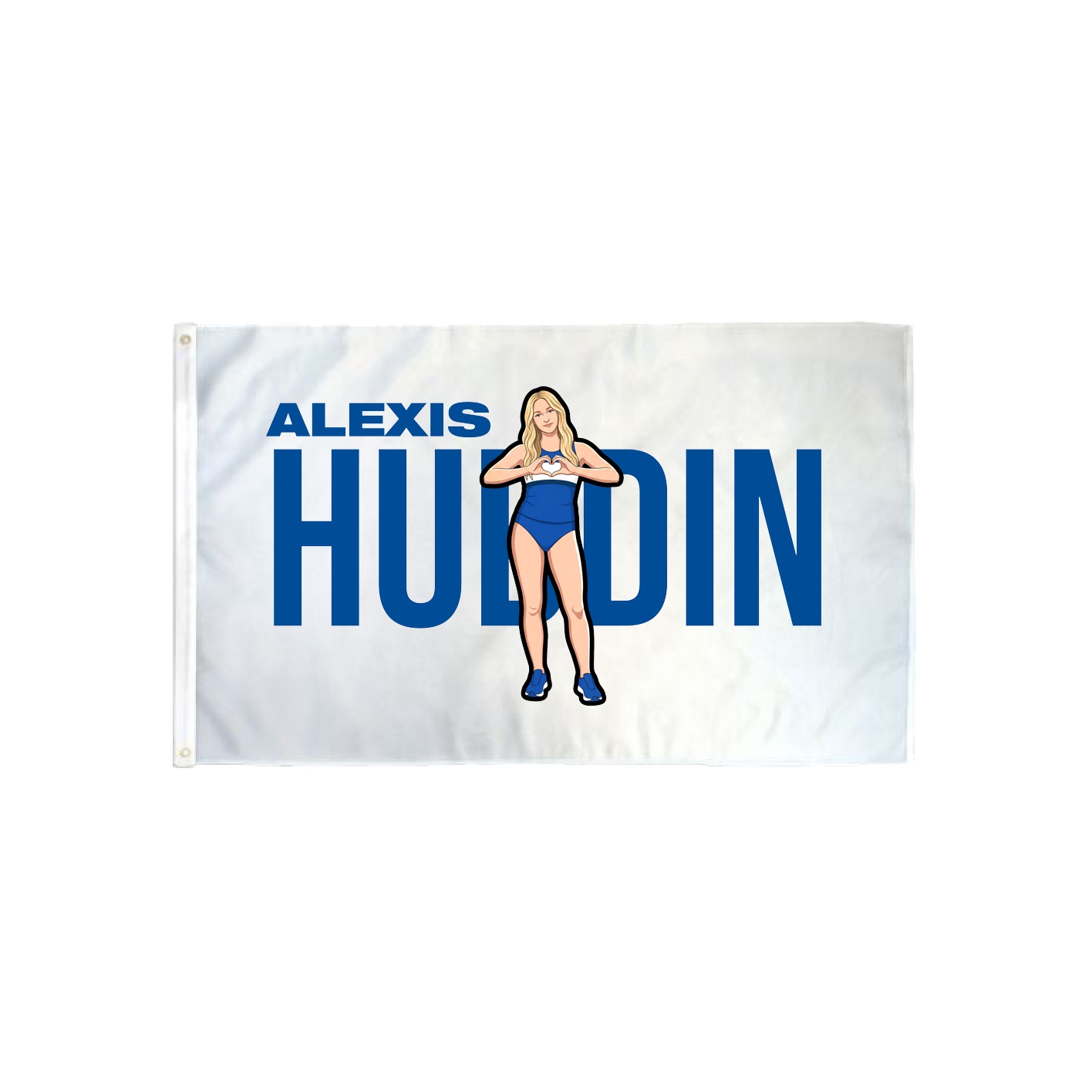 3x5 Flag — Player Name in Classic