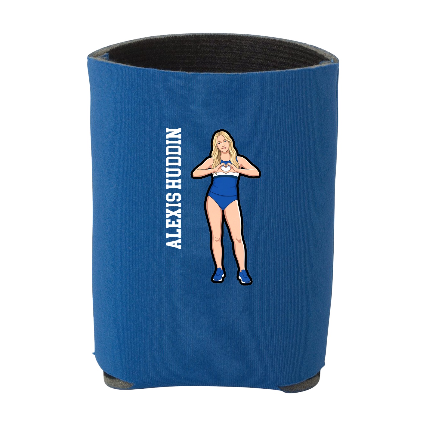 Can Holder — Name Vertical in Royal
