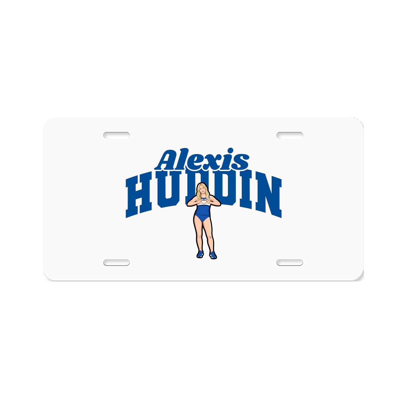 License Plate — Signature Arch in Classic