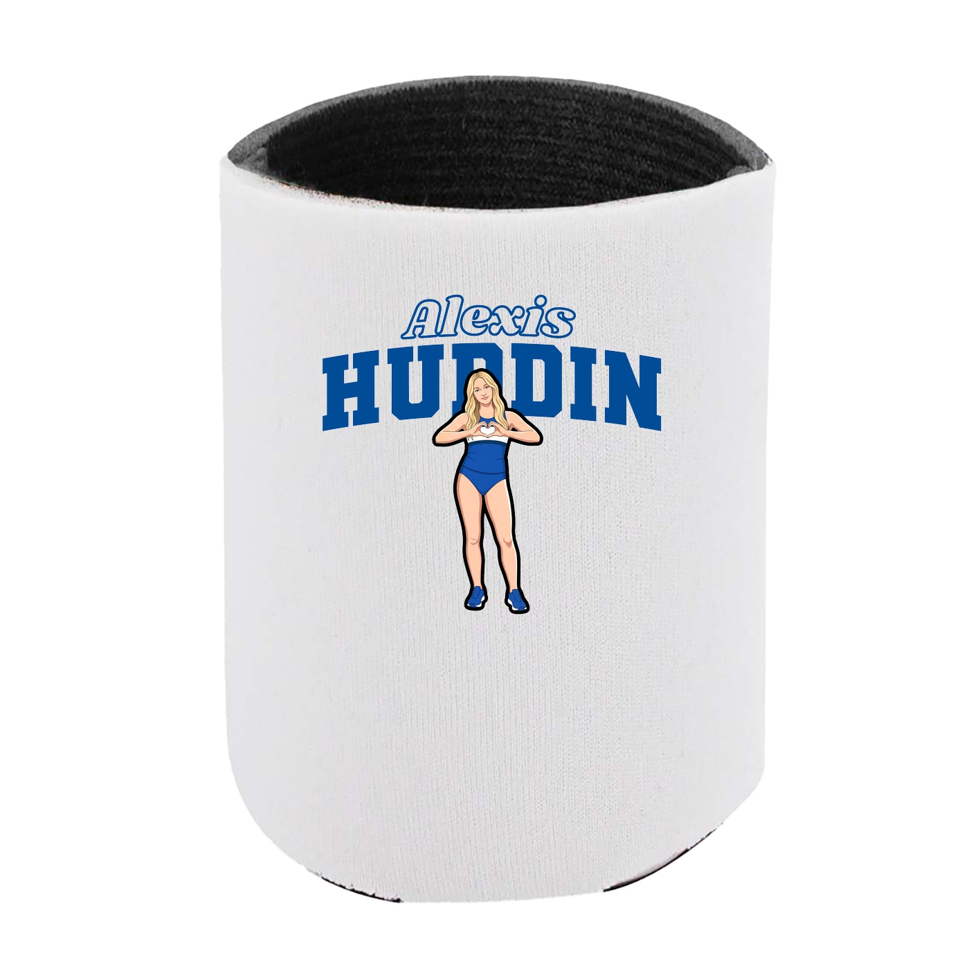 Can Holder — Name Arch in White
