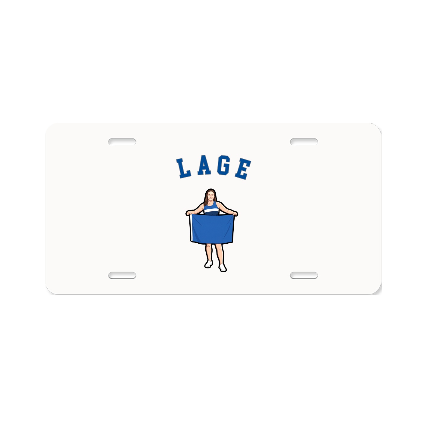 License Plate — Shirsey Arch in Classic