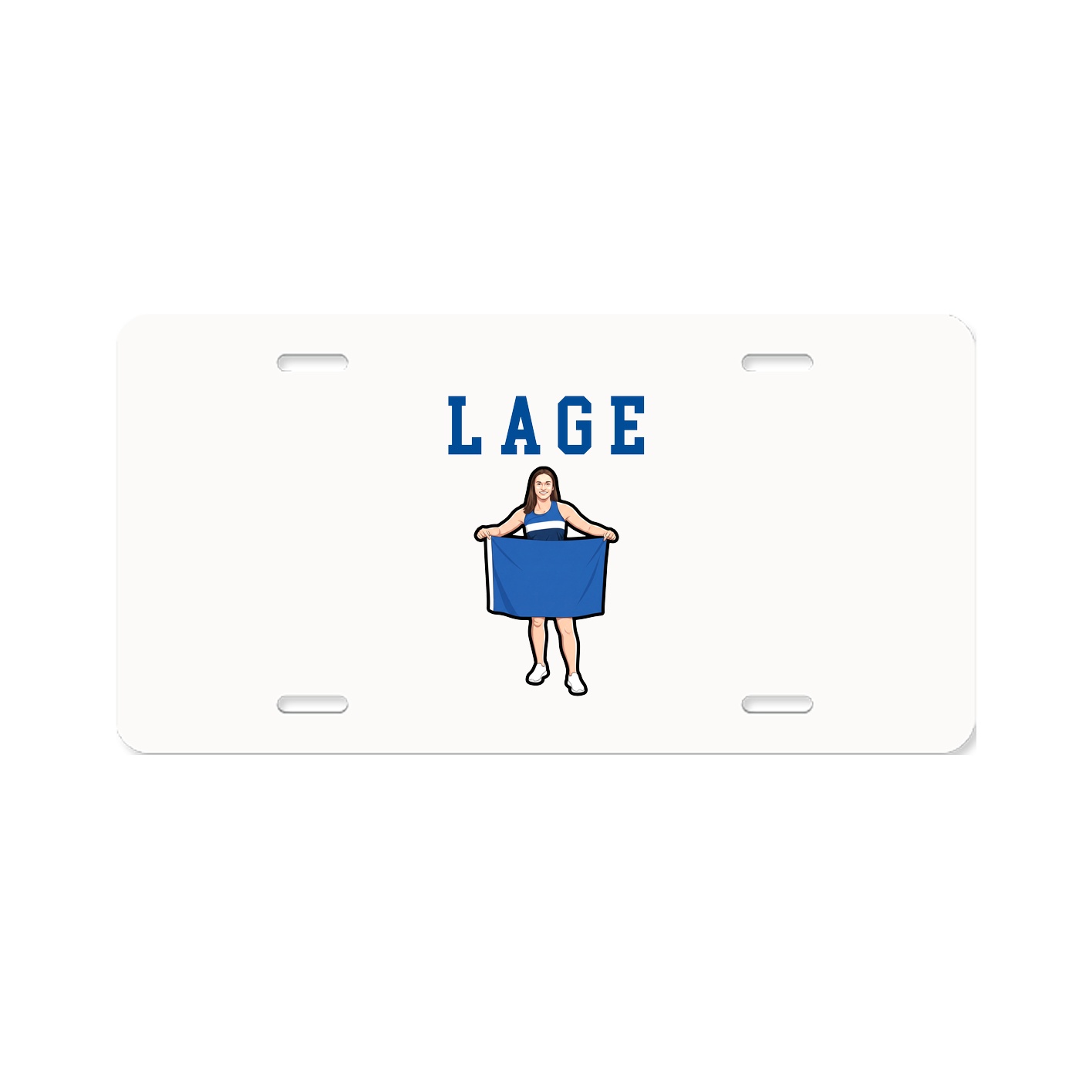 License Plate — Shirsey in Classic