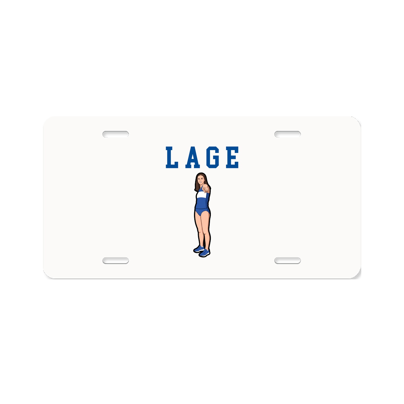 License Plate — Shirsey in Classic