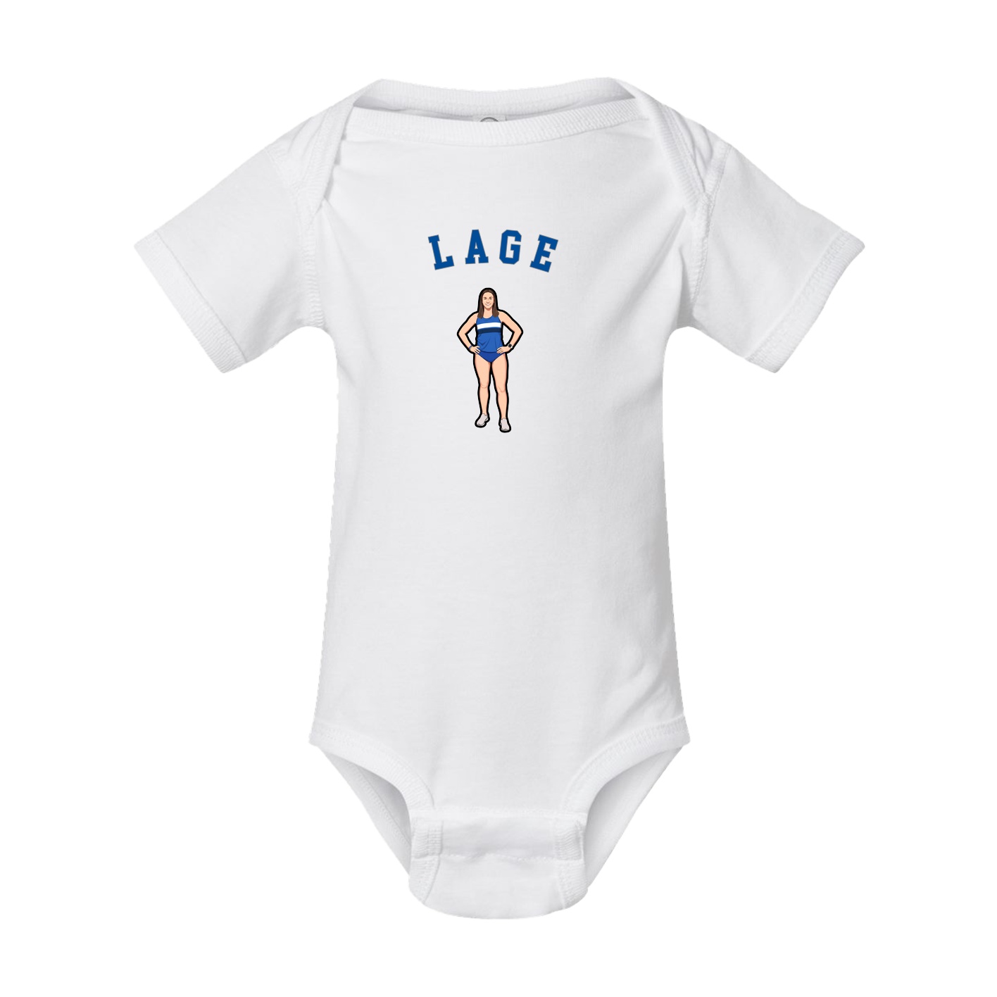 Baby Onesie — Shirsey Arch in White