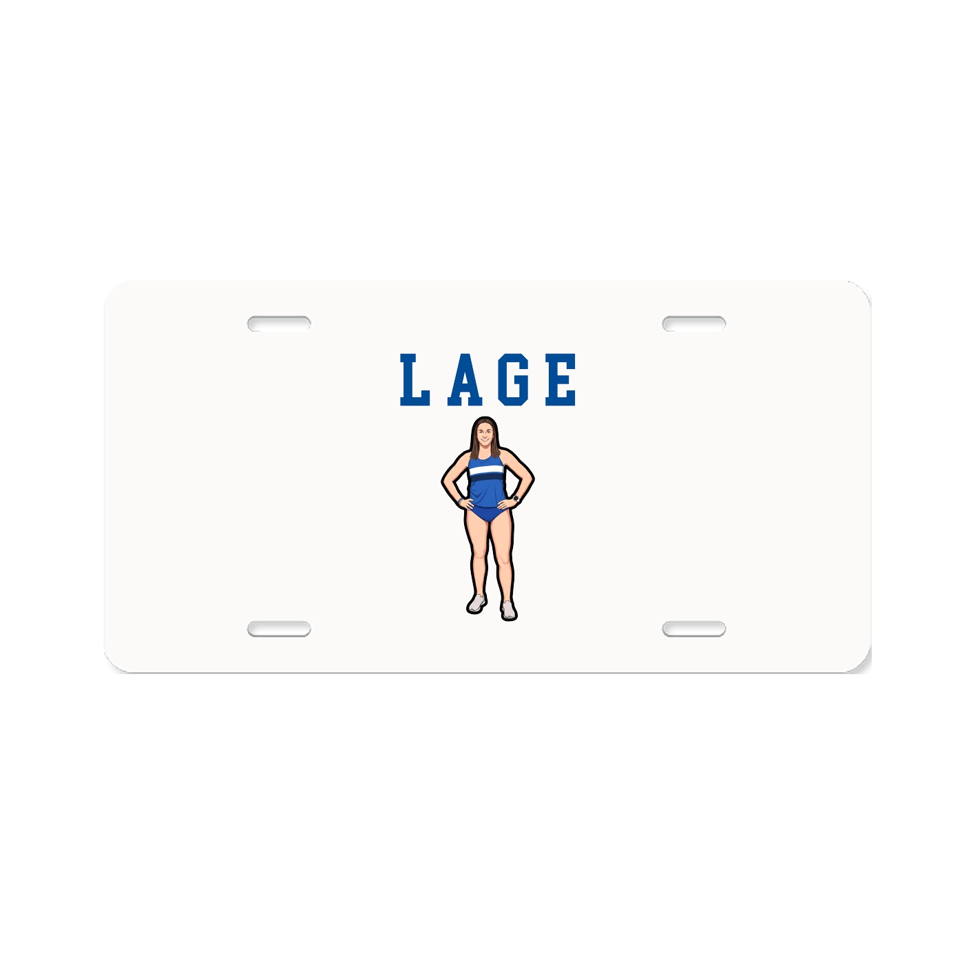 License Plate — Shirsey in Classic