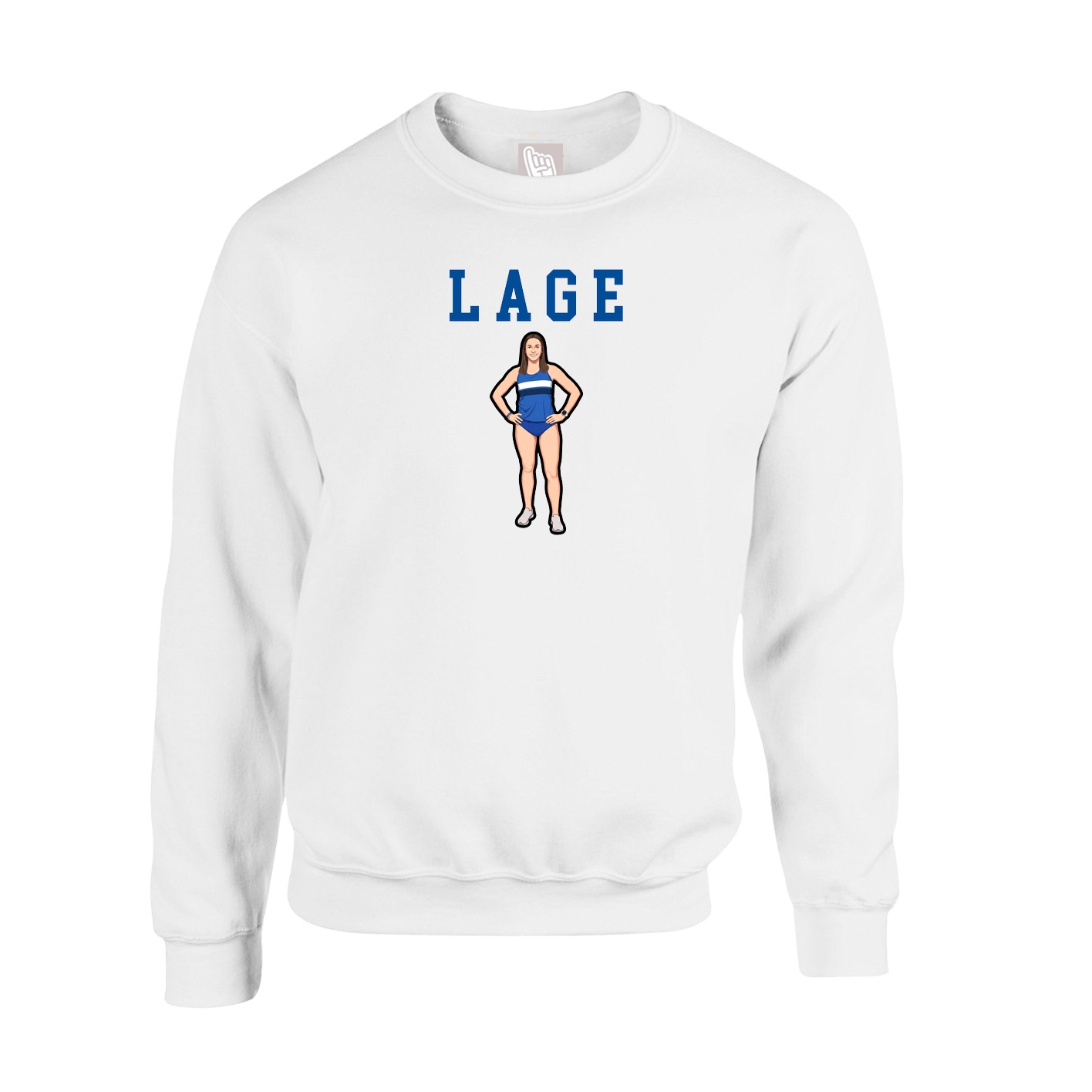 Fleece Crew — Shirsey in White