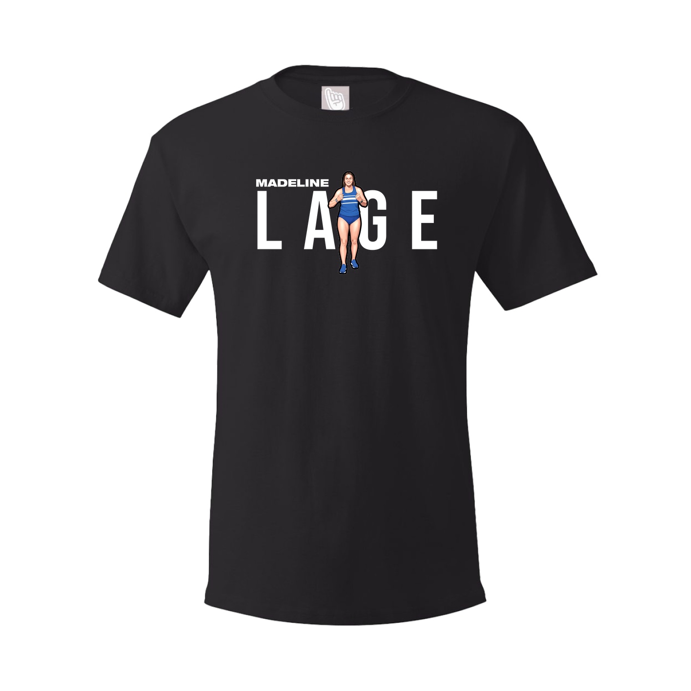 Youth Tee — Player Name in Black