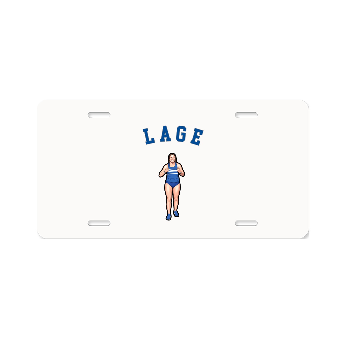 License Plate — Shirsey Arch in Classic