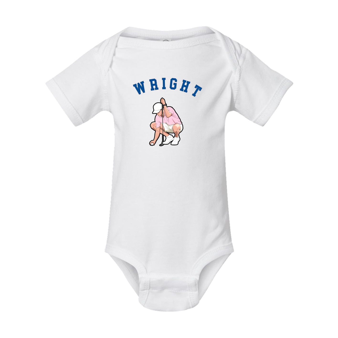 Baby Onesie — Shirsey Arch in White