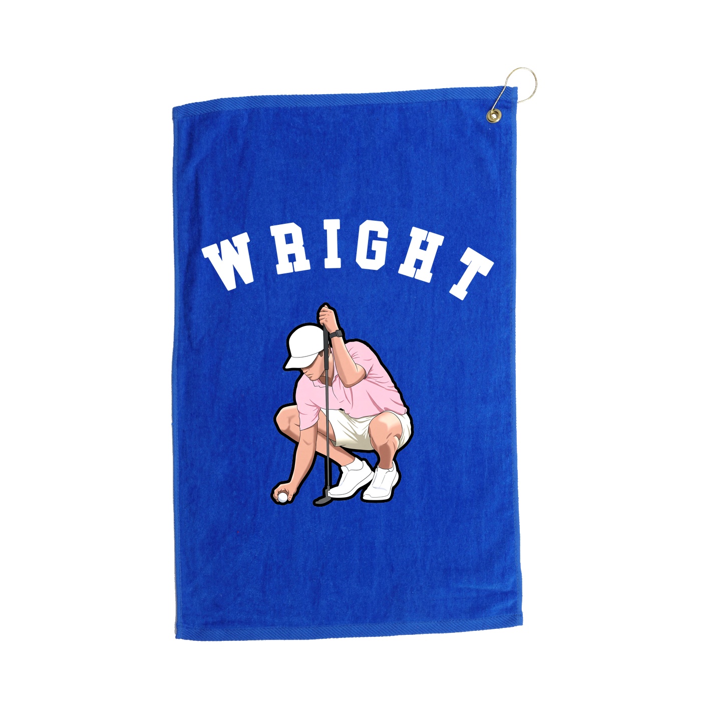 Golf Towel — Shirsey Arch in Royal