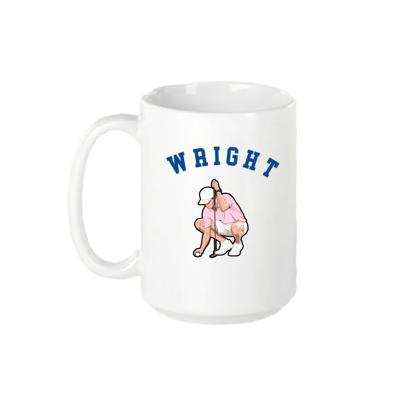 15oz Coffee Mug — Shirsey Arch in White