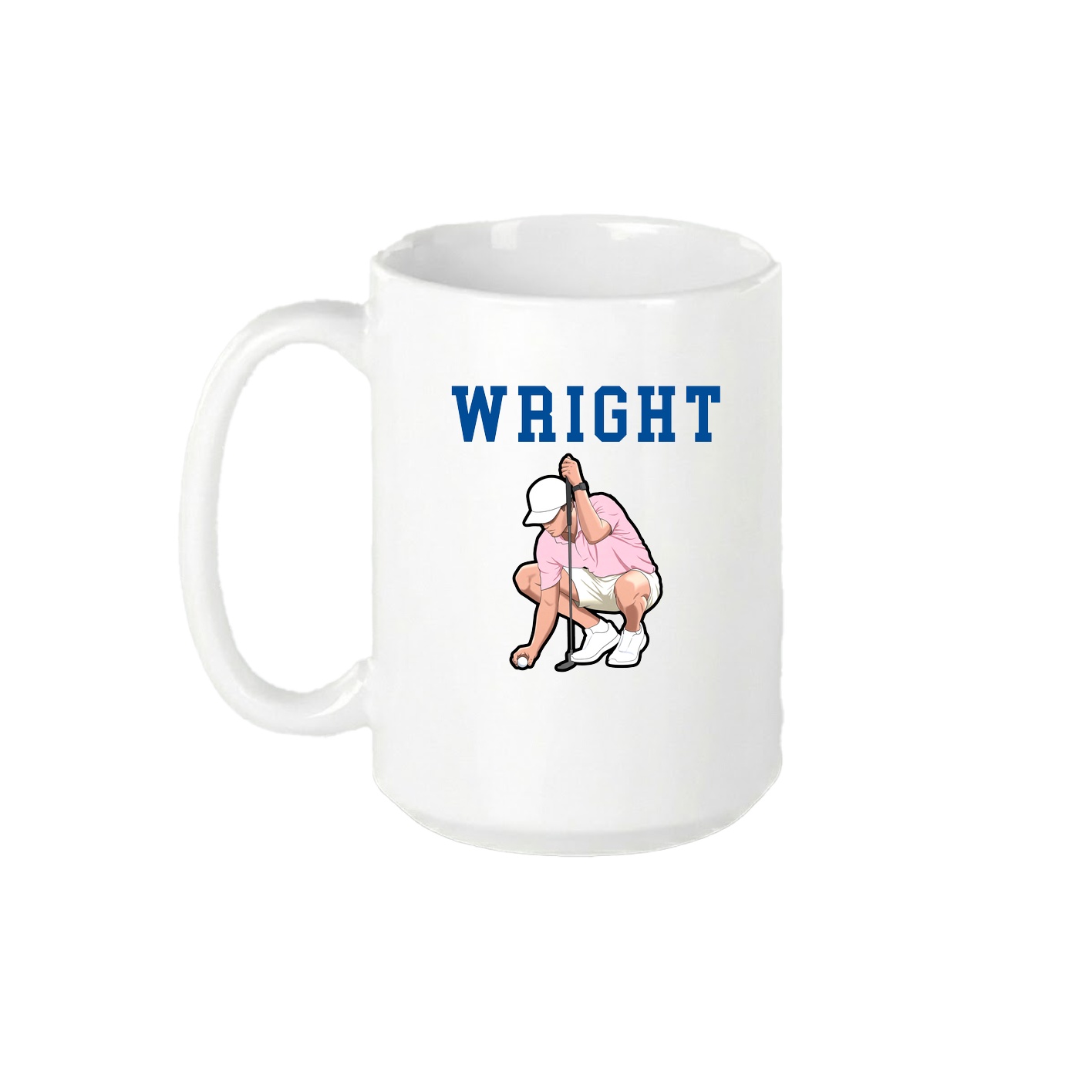 15oz Coffee Mug — Shirsey in White