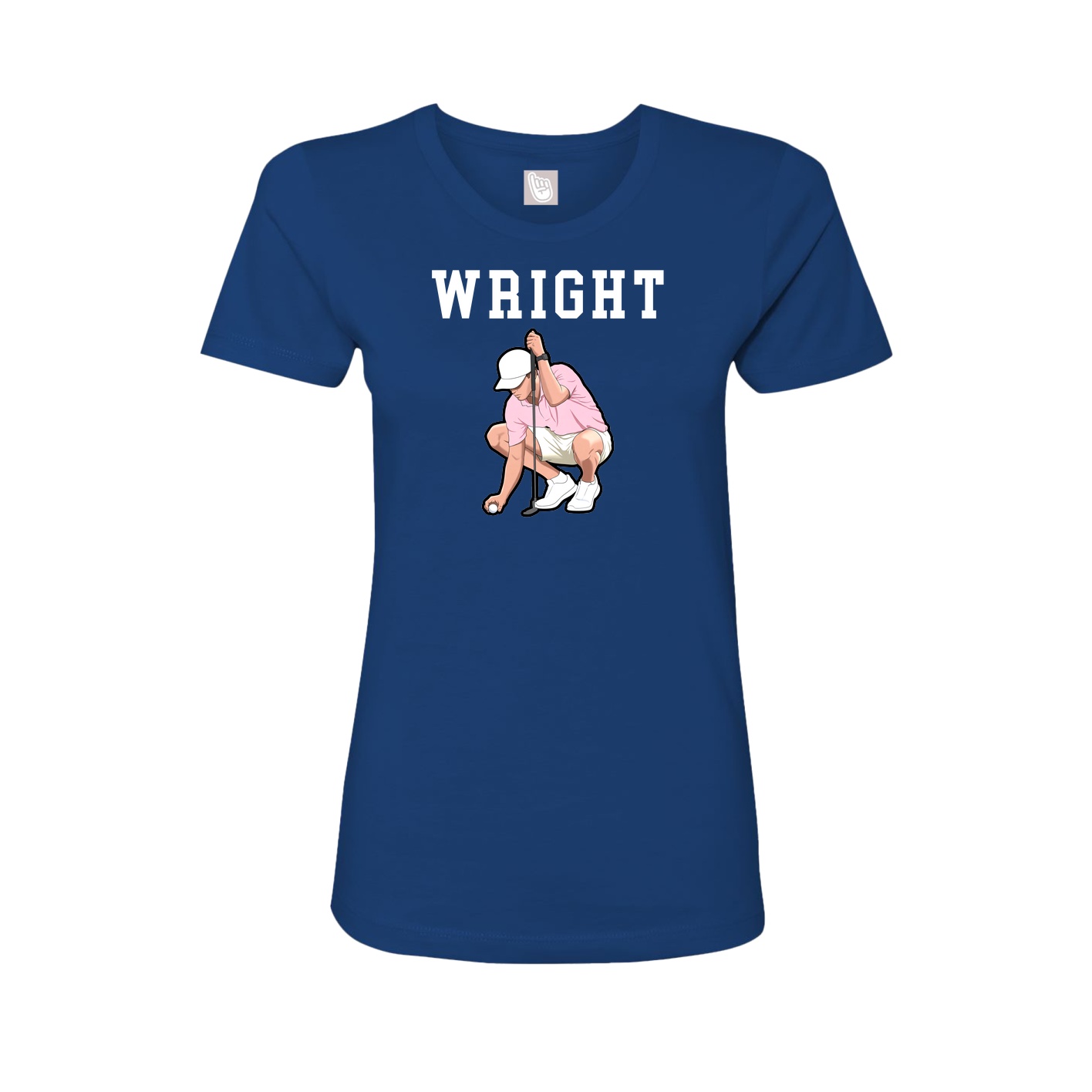 Fitted Women's Tee — Shirsey in Royal