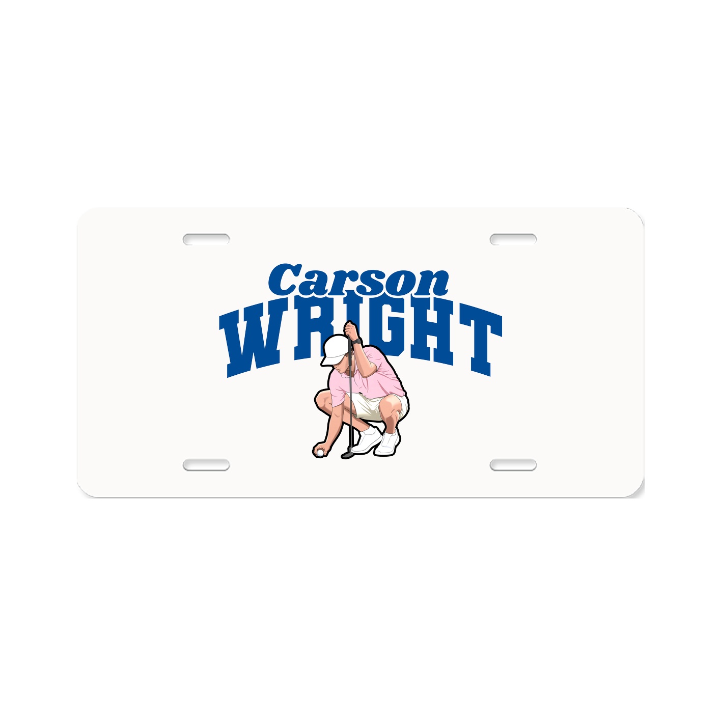 License Plate — Signature Arch in Classic