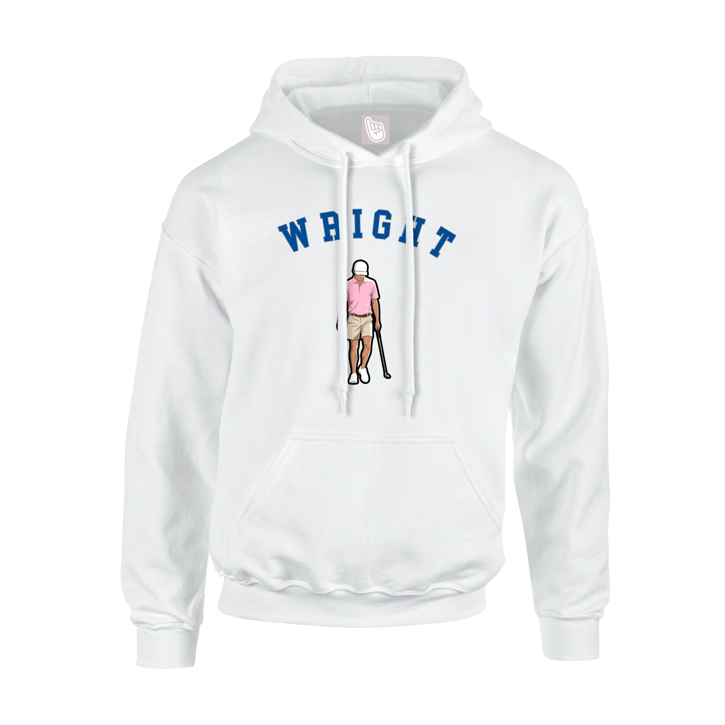 Hoodie — Shirsey Arch in White