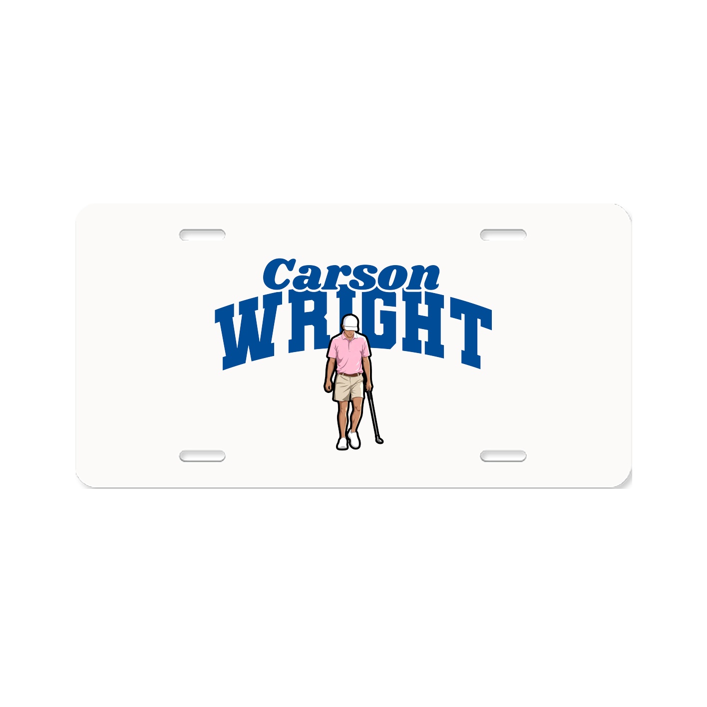 License Plate — Signature Arch in Classic