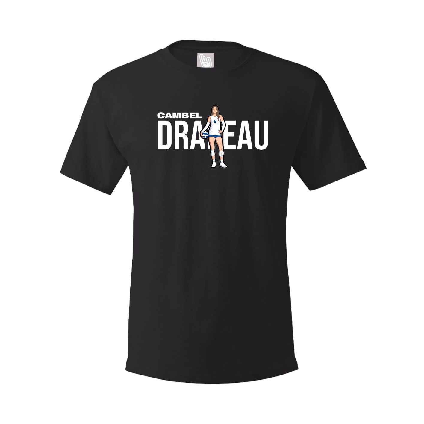 Tee — Player Name in Black