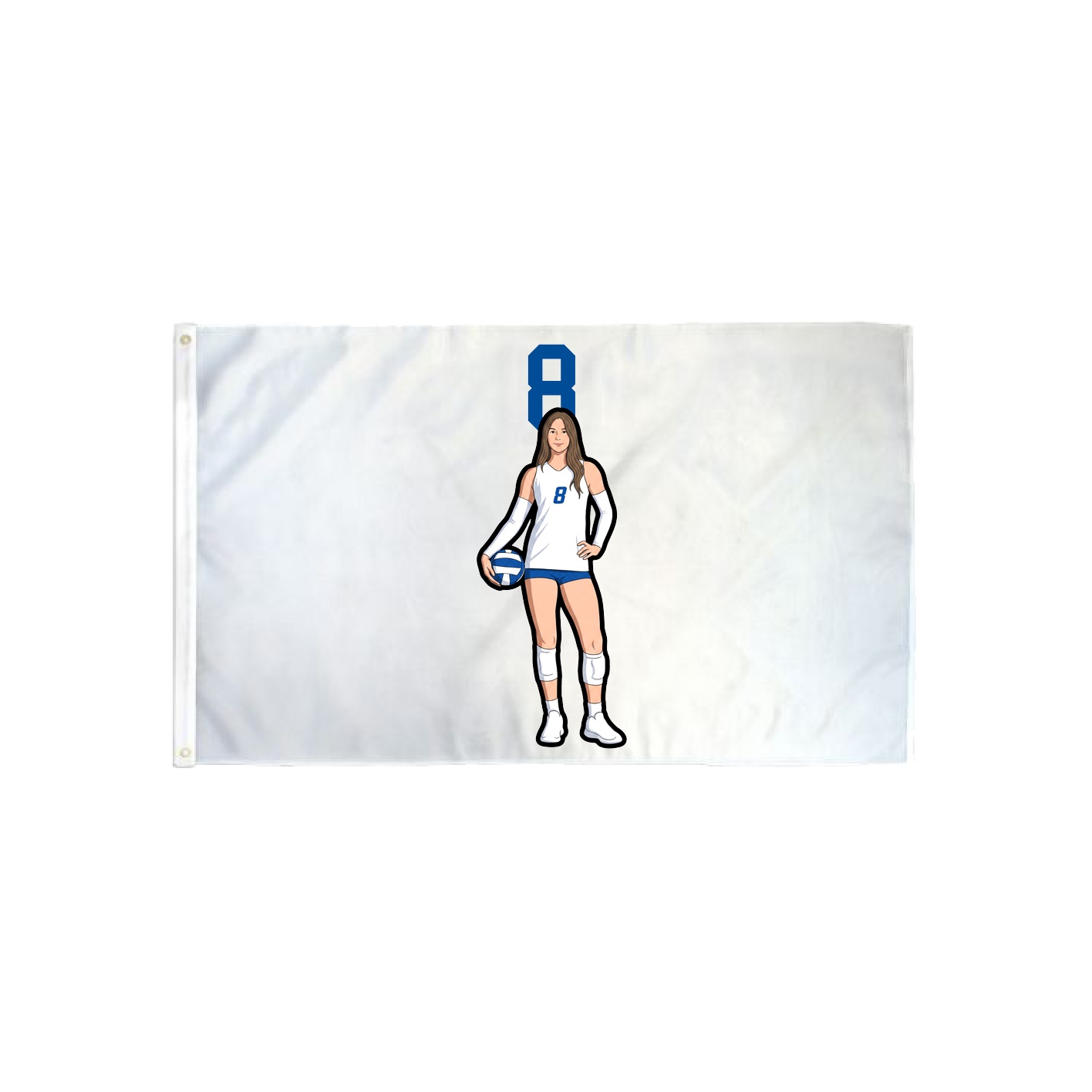 3x5 Flag — Number Top in Classic