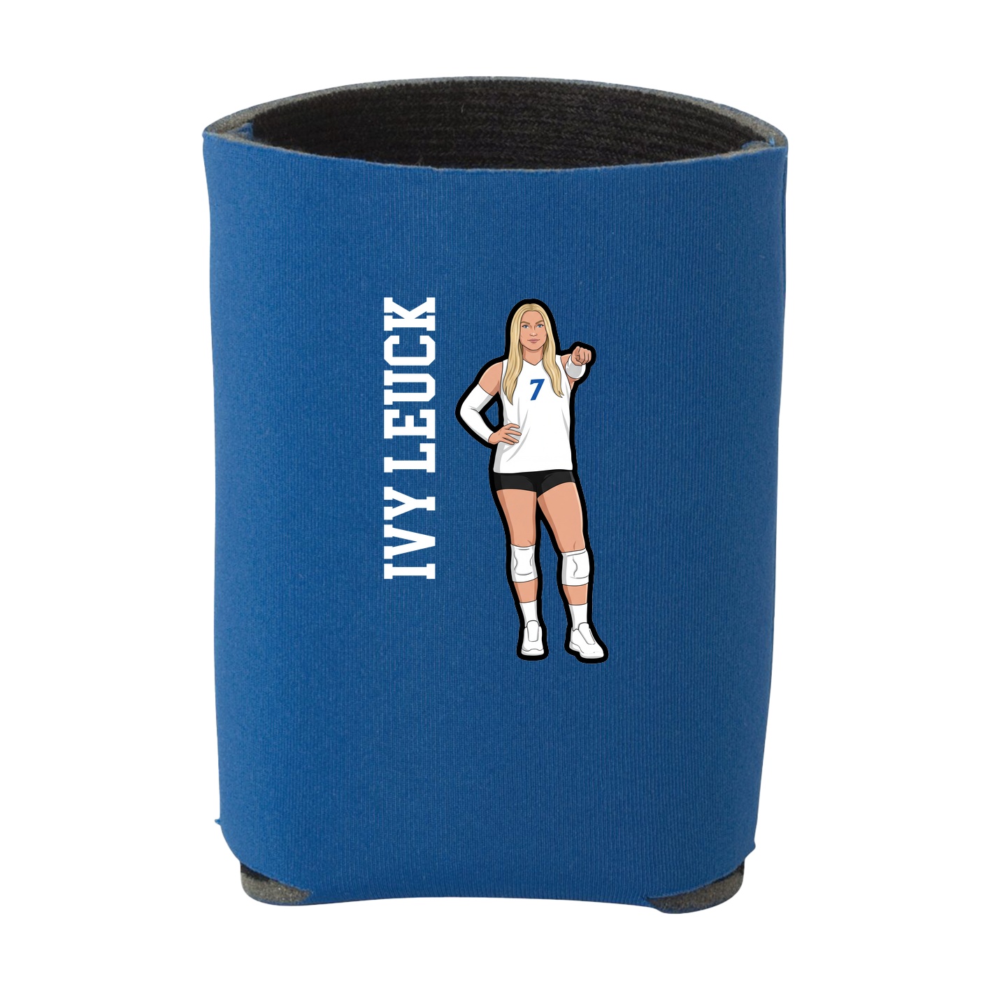 Can Holder — Name Vertical in Royal