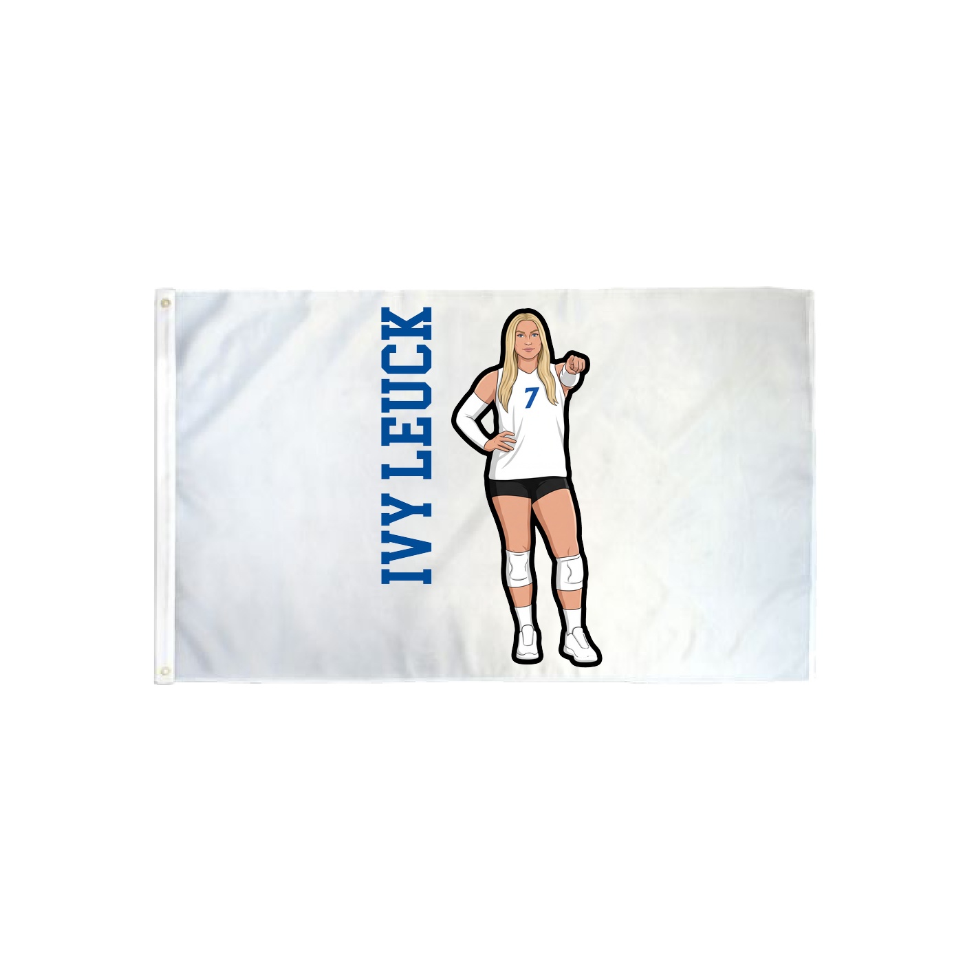 3x5 Flag — Name Vertical in Classic