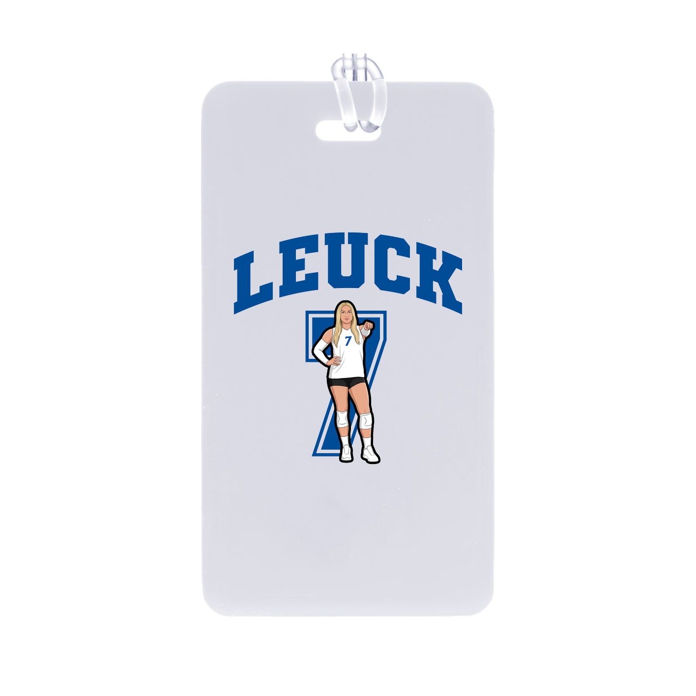 Bag Tag — Number in Classic