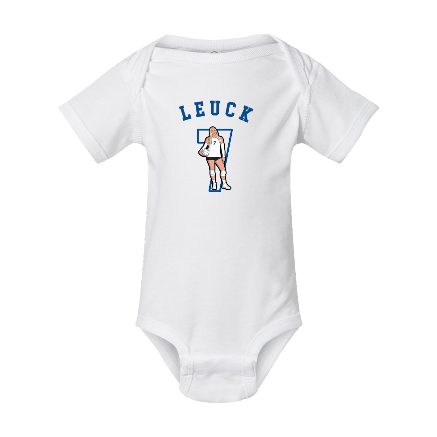 Baby Onesie — Shirsey Arch in White