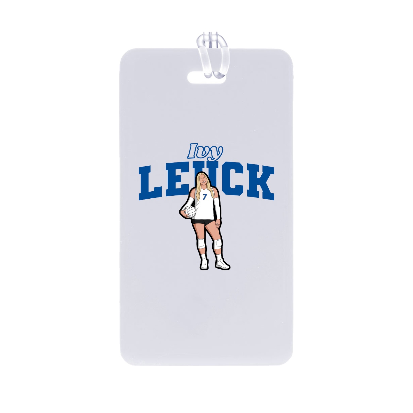 Bag Tag — Name Arch in Classic