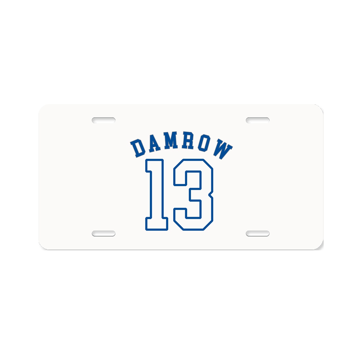 License Plate — Shirsey Arch in Classic