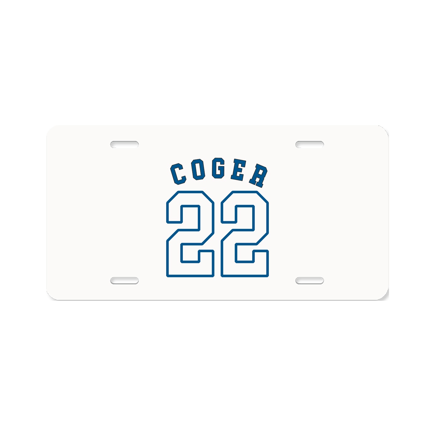 License Plate — Shirsey Arch in Classic